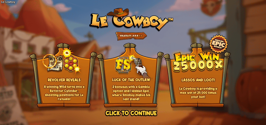 Le Cowboy bonus